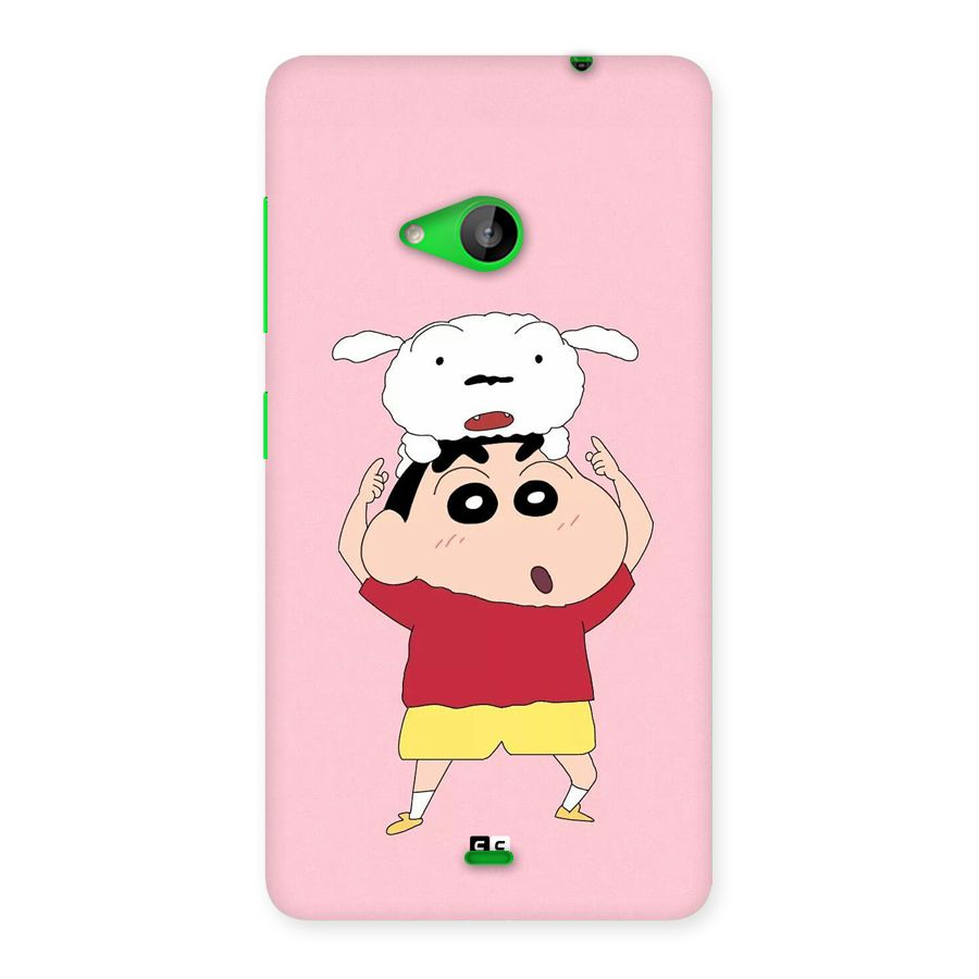 Cute Sheero Back Case for Lumia 535