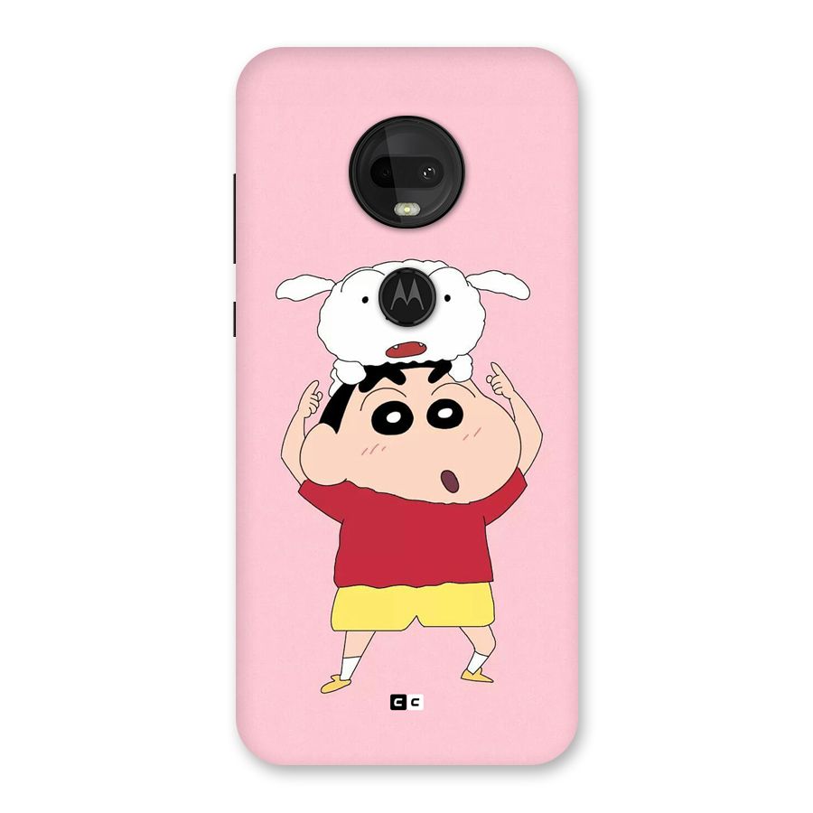 Cute Sheero Back Case for Moto G7