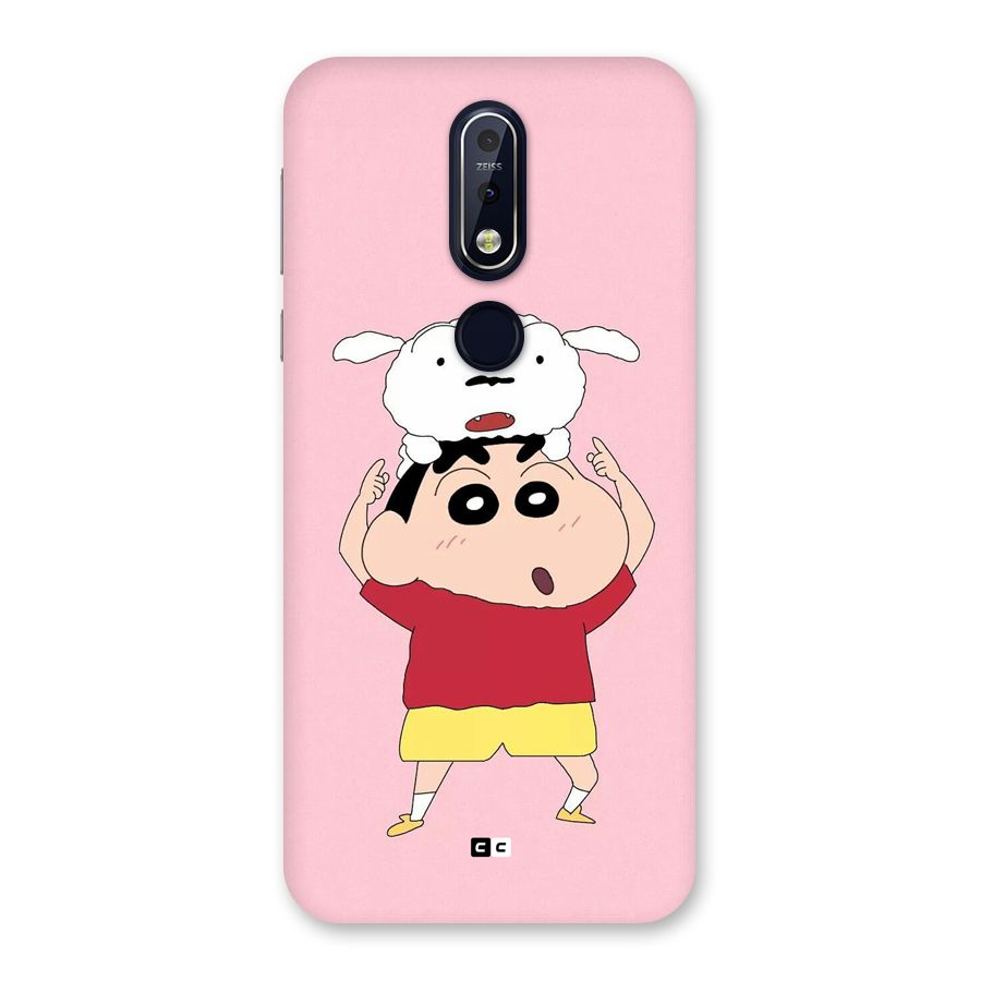 Cute Sheero Back Case for Nokia 7.1
