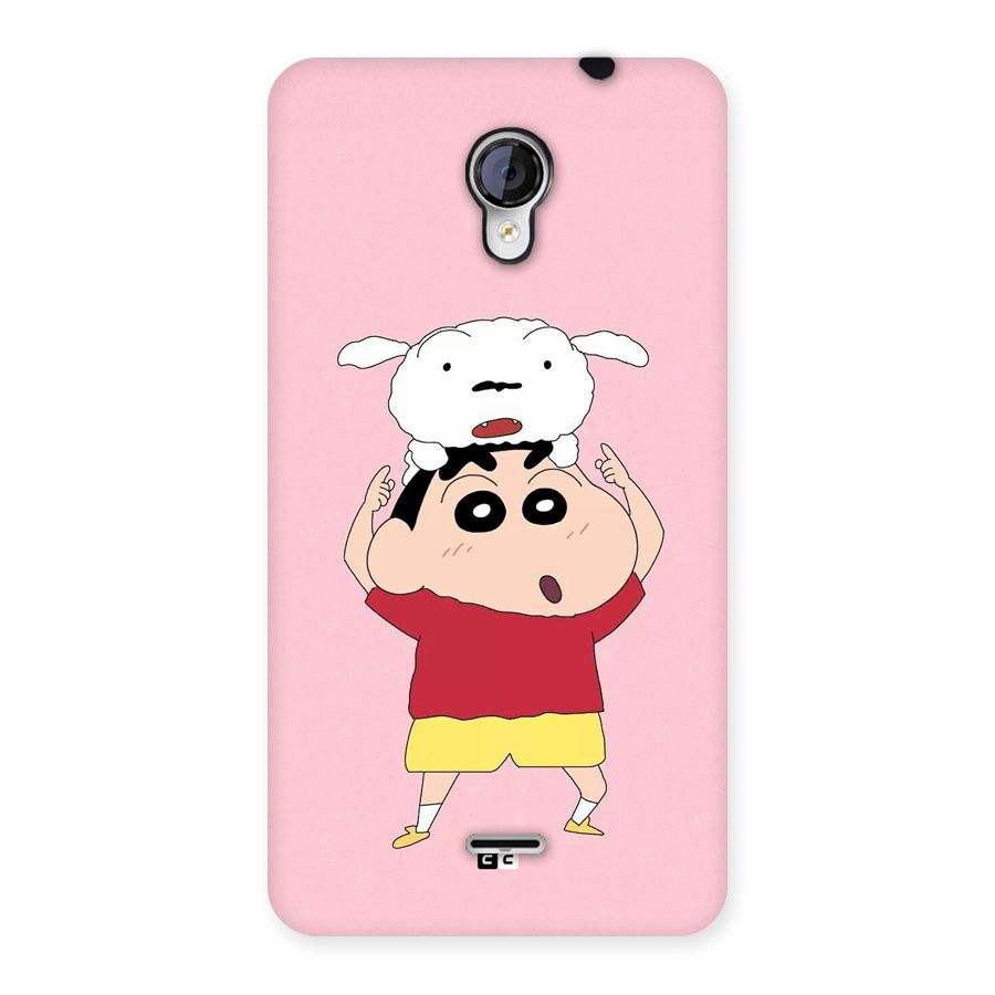 Cute Sheero Back Case for Unite 2 A106