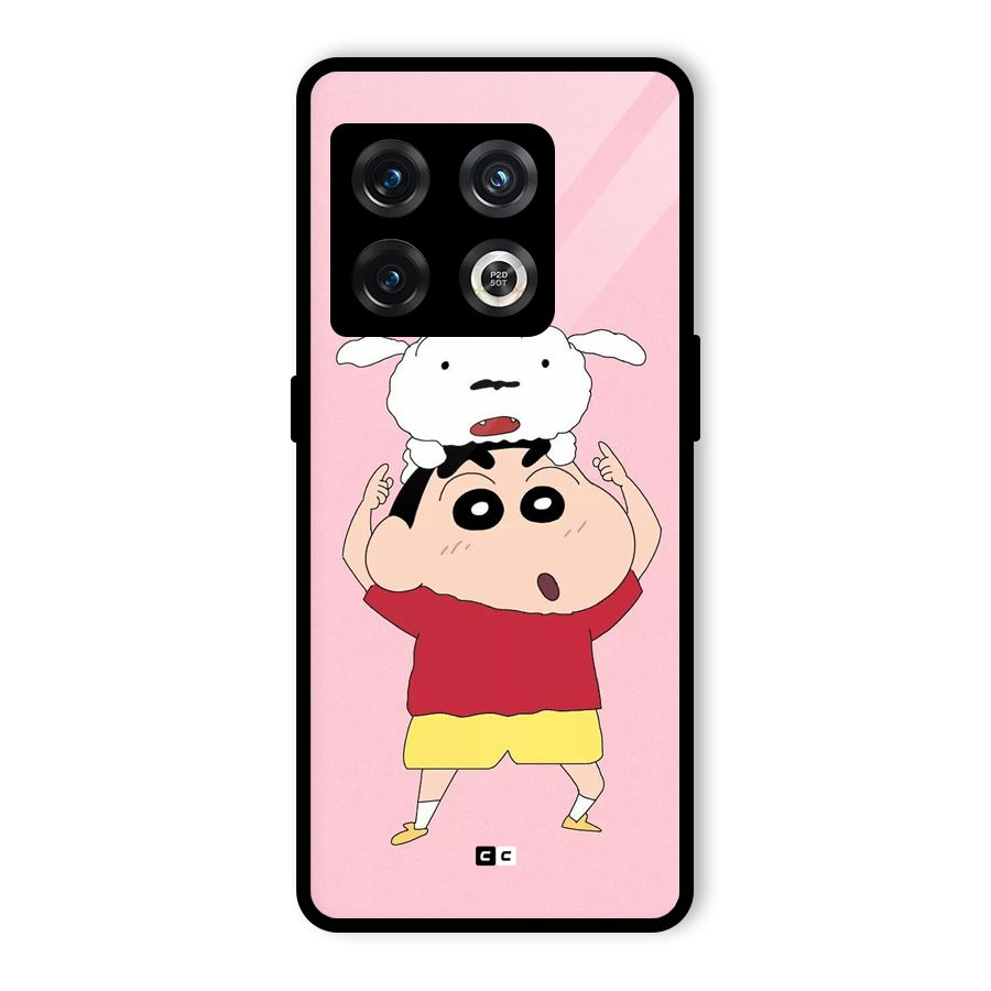 Cute Sheero Glass Back Case for OnePlus 10 Pro 5G
