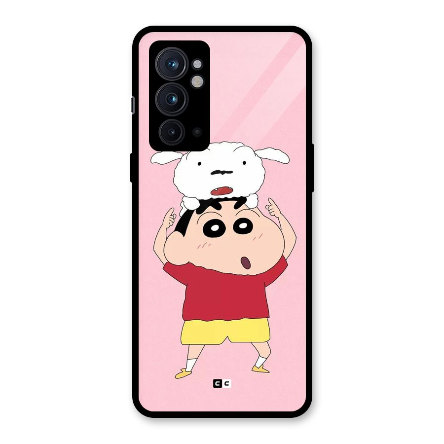 Cute Sheero Glass Back Case for OnePlus 9RT 5G