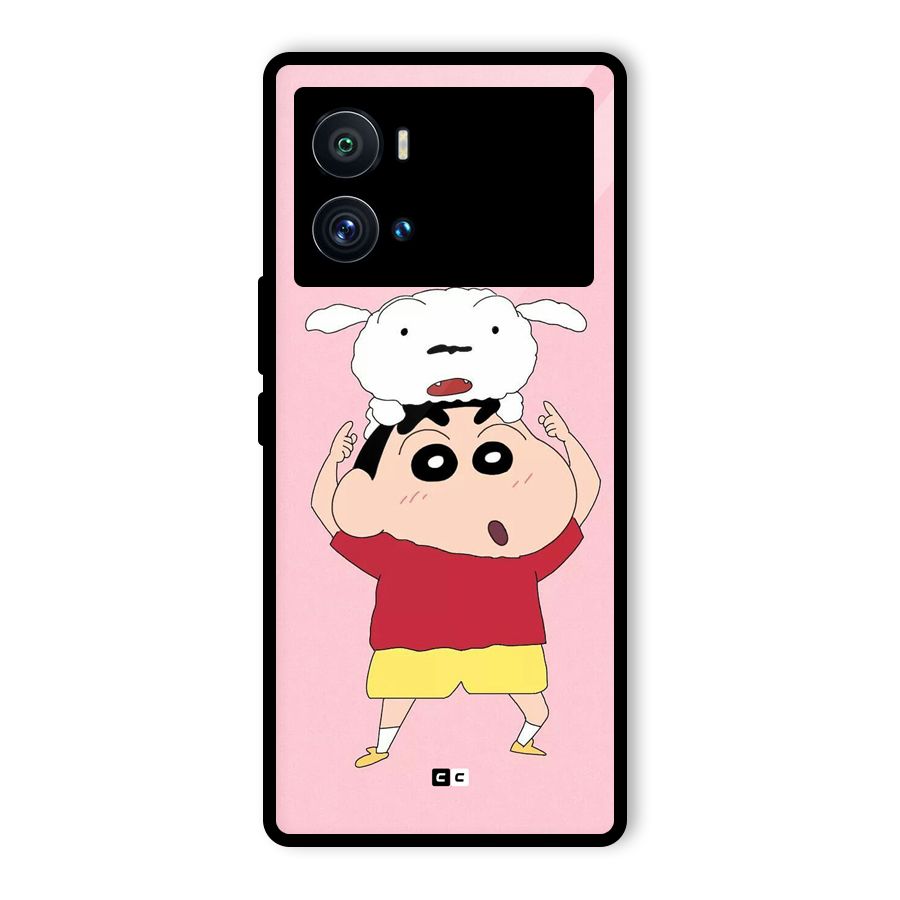Cute Sheero Glass Back Case for Vivo iQOO 9 Pro