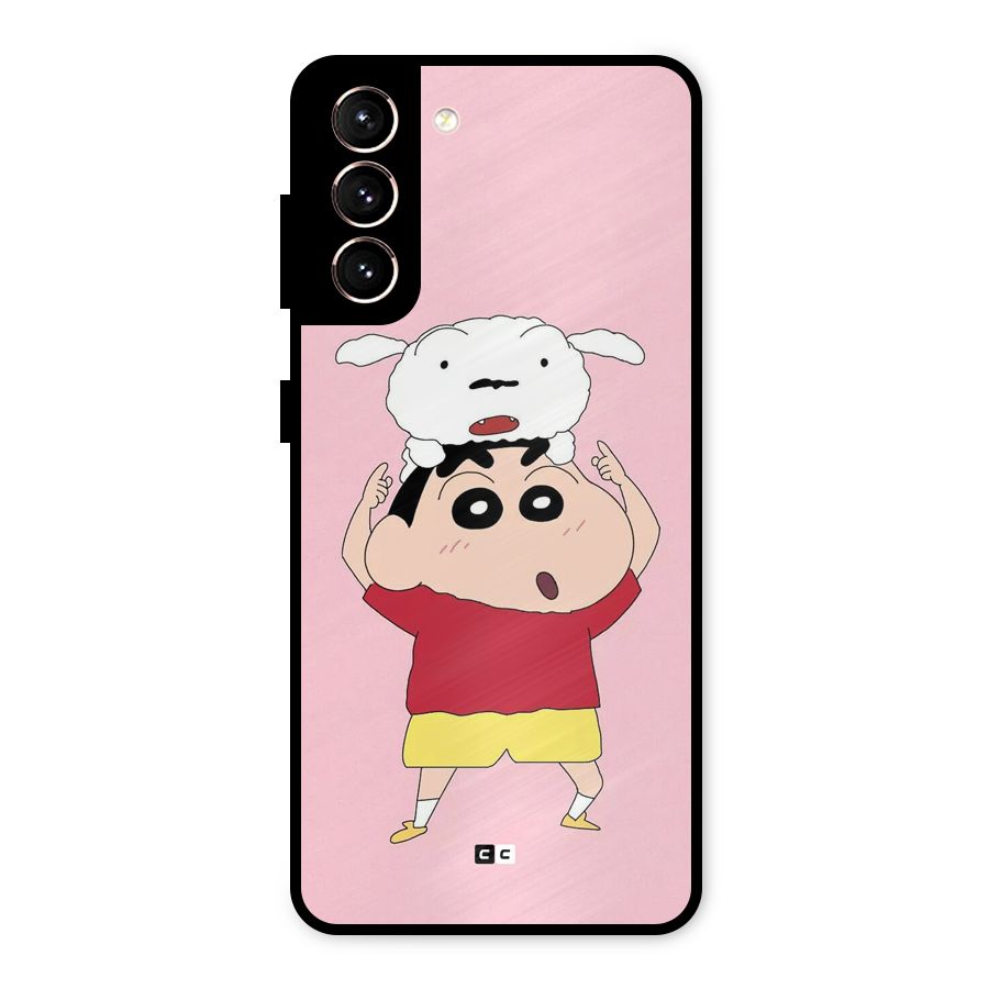 Cute Sheero Metal Back Case for Galaxy S21 5G