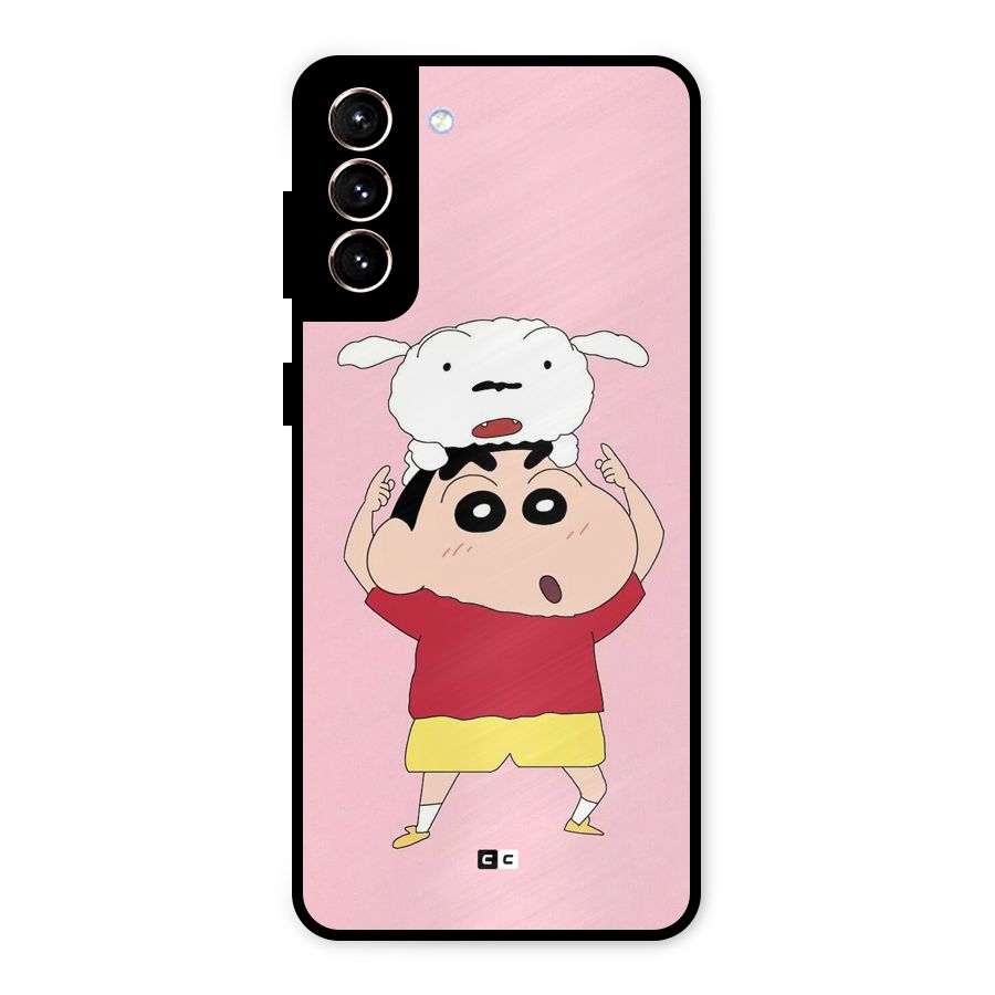 Cute Sheero Metal Back Case for Galaxy S21 Plus