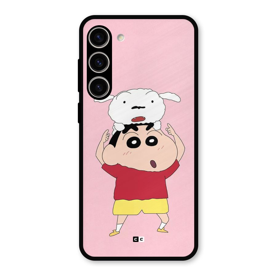 Cute Sheero Metal Back Case for Galaxy S23 Plus