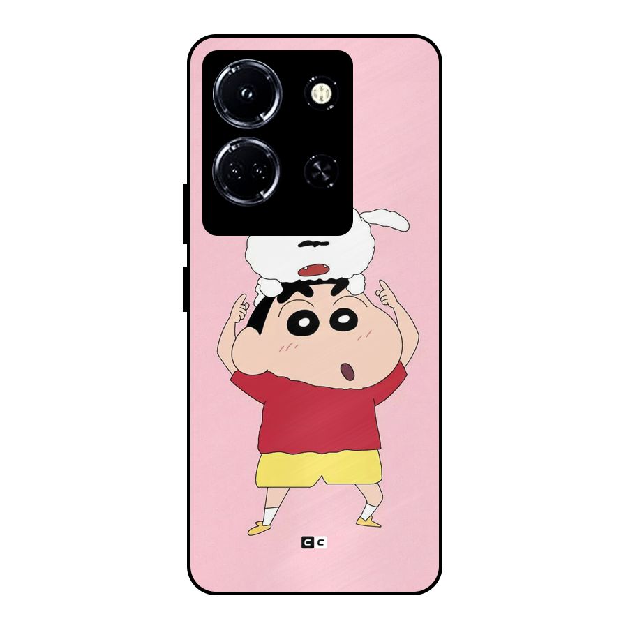 Cute Sheero Metal Back Case for Infinix Note 30 5G