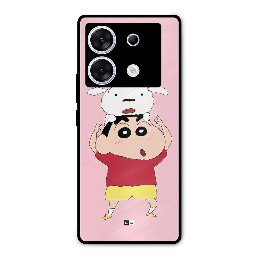 Cute Sheero Metal Back Case for Infinix Zero 30 5G