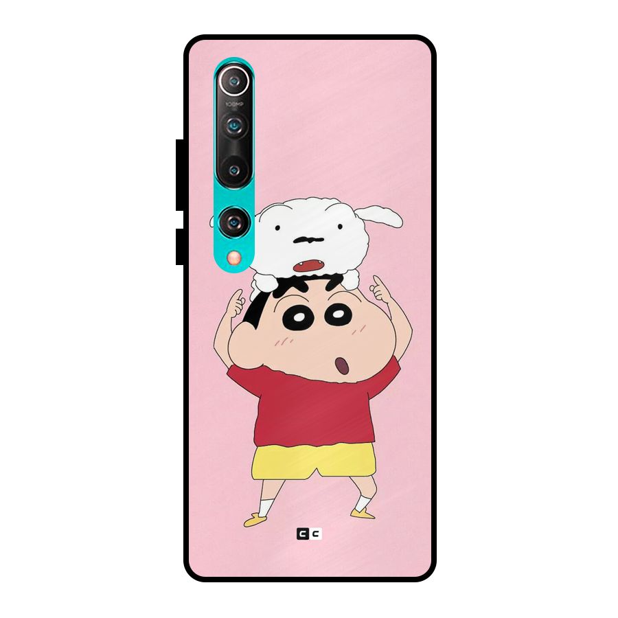 Cute Sheero Metal Back Case for Mi 10