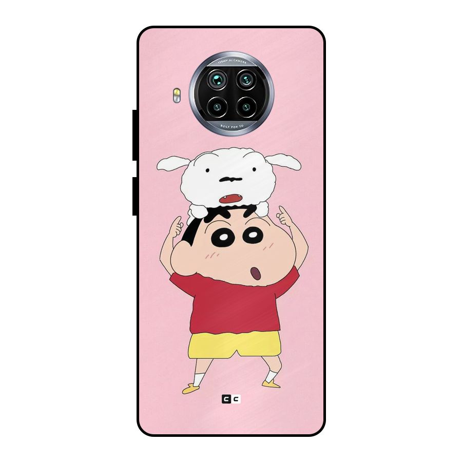 Cute Sheero Metal Back Case for Mi 10i