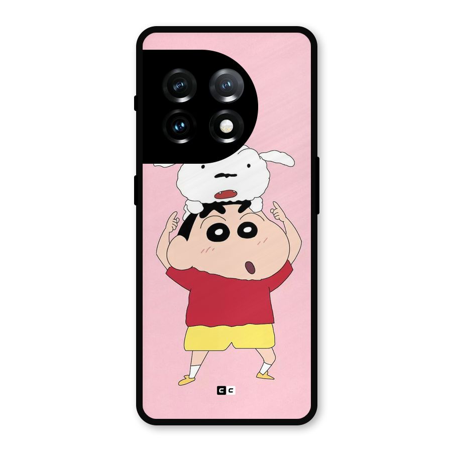 Cute Sheero Metal Back Case for OnePlus 11