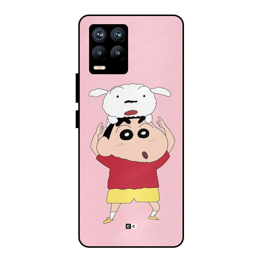 Cute Sheero Metal Back Case for Realme 8 Pro