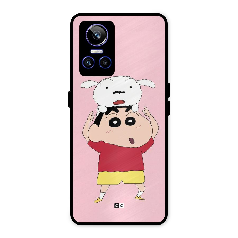 Cute Sheero Metal Back Case for Realme GT Neo 3