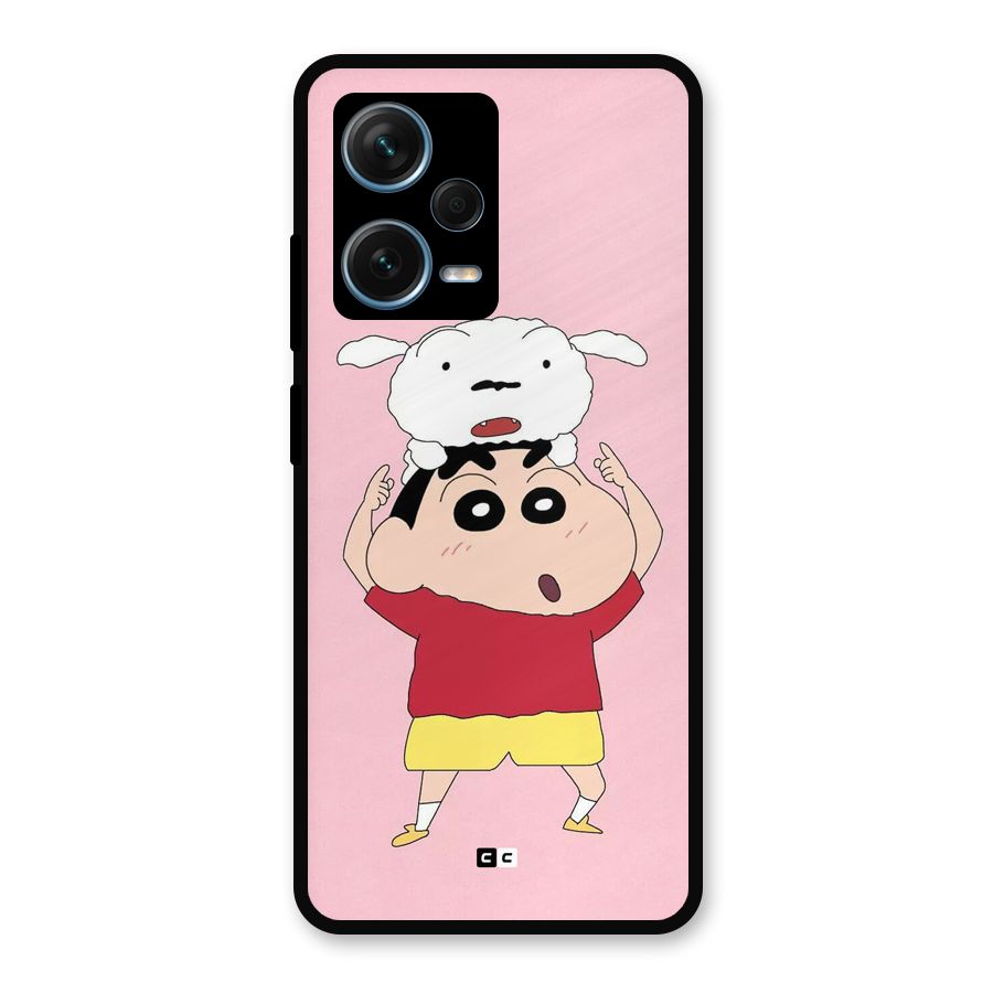 Cute Sheero Metal Back Case for Redmi Note 12 Pro Plus 5G