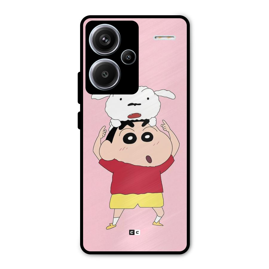 Cute Sheero Metal Back Case for Redmi Note 13 Pro Plus