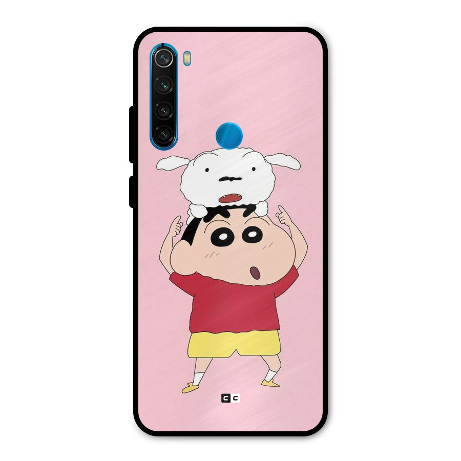 Cute Sheero Metal Back Case for Redmi Note 8