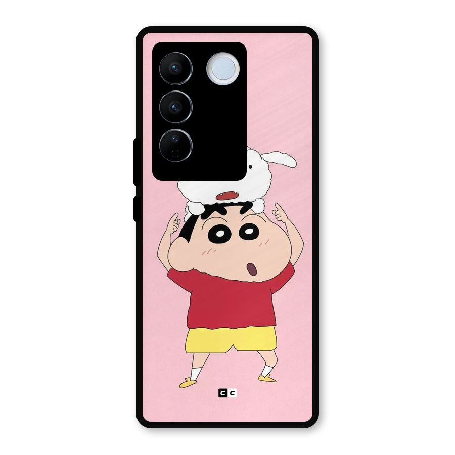 Cute Sheero Metal Back Case for Vivo V27
