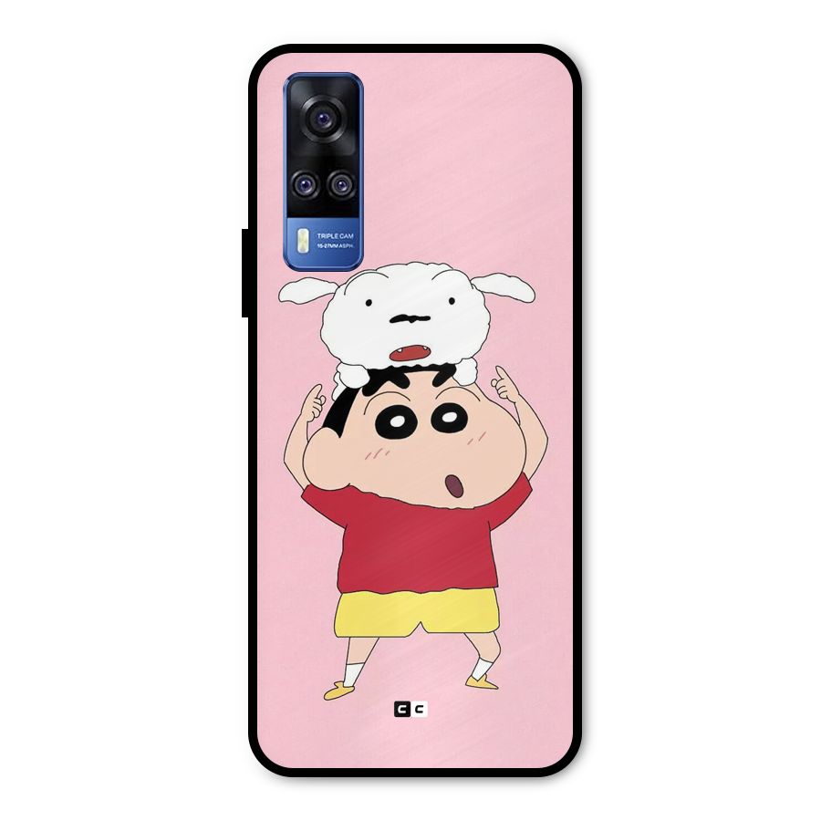Cute Sheero Metal Back Case for Vivo Y31