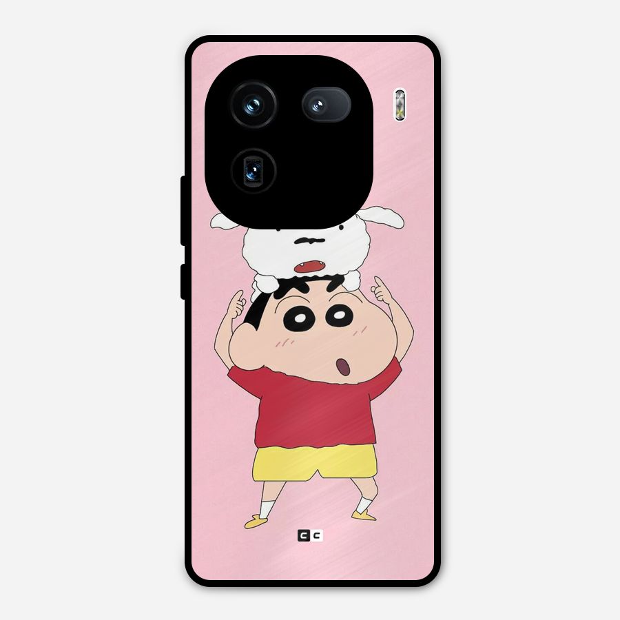 Cute Sheero Metal Back Case for iQOO 12