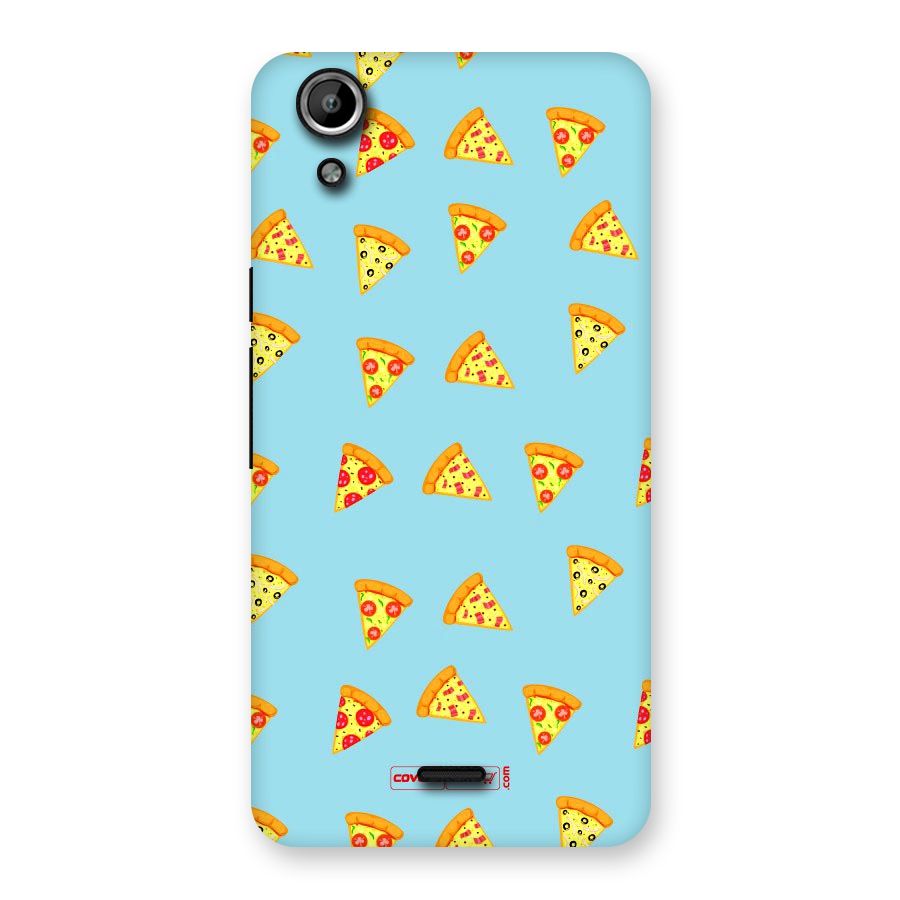 Cute Slices of Pizza Back Case for Micromax Canvas Selfie Lens Q345