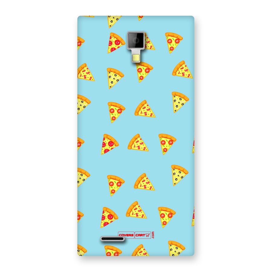 Cute Slices of Pizza Back Case for Micromax Canvas Xpress A99