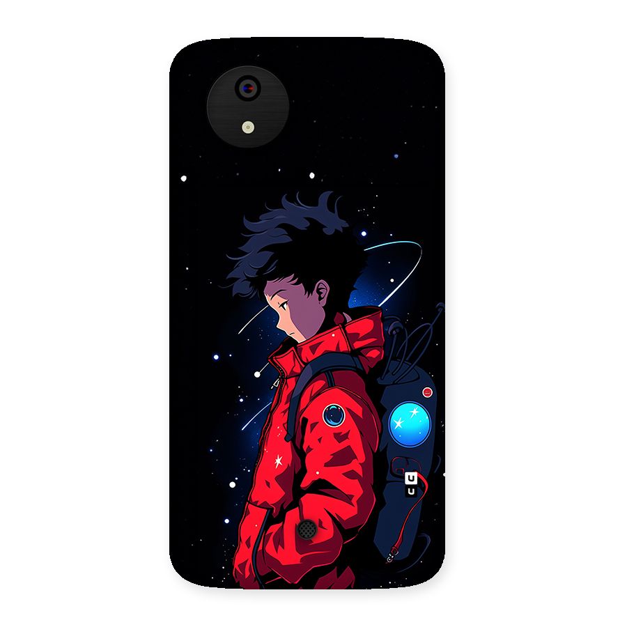 Cute Space Boy Back Case for Canvas A1  AQ4501
