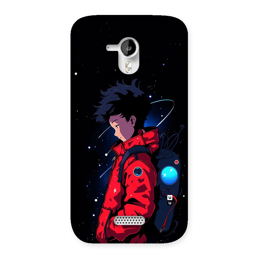 Cute Space Boy Back Case for Canvas HD A116