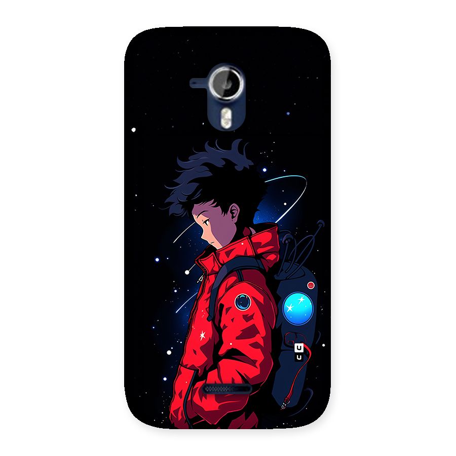 Cute Space Boy Back Case for Canvas Magnus A117