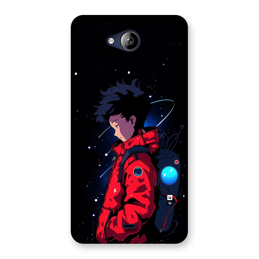 Cute Space Boy Back Case for Canvas Play Q355