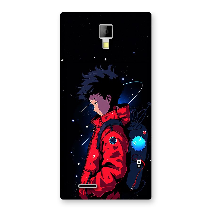 Cute Space Boy Back Case for Canvas Xpress A99
