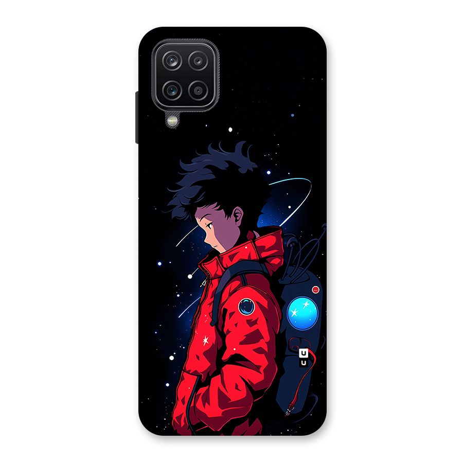 Cute Space Boy Back Case for Galaxy A12