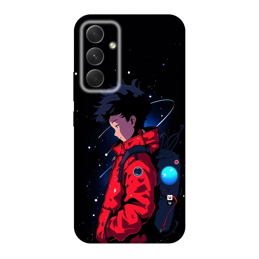 Cute Space Boy Back Case for Galaxy A54