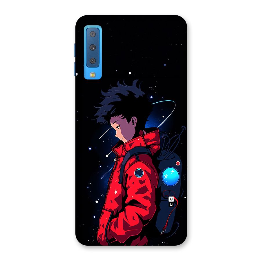 Cute Space Boy Back Case for Galaxy A7 (2018)