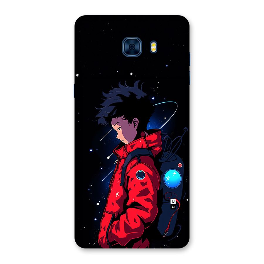 Cute Space Boy Back Case for Galaxy C7 Pro