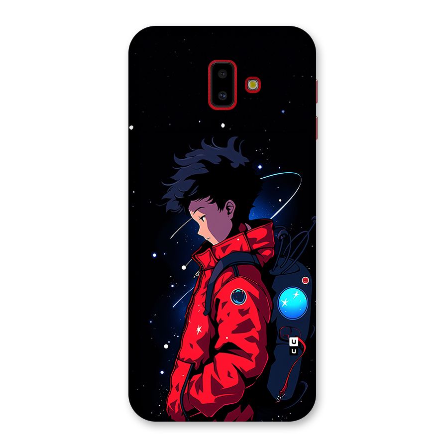 Cute Space Boy Back Case for Galaxy J6 Plus