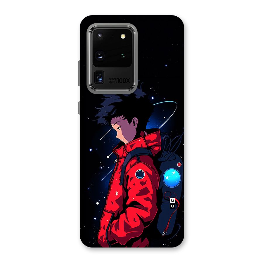 Cute Space Boy Back Case for Galaxy S20 Ultra