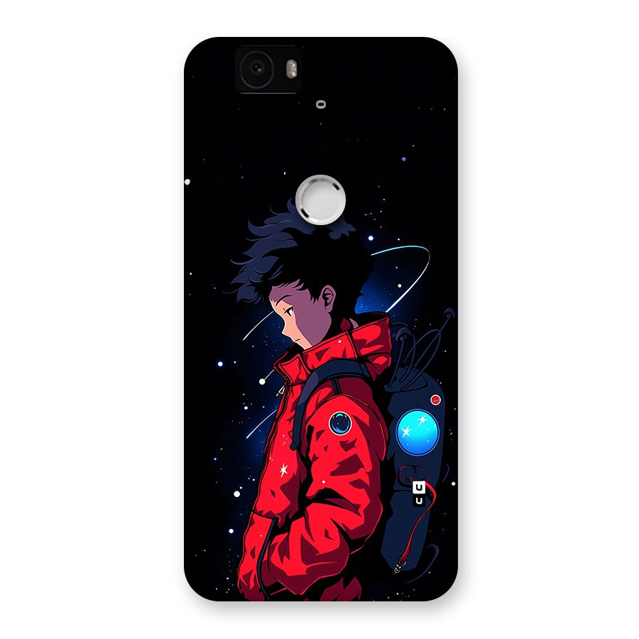 Cute Space Boy Back Case for Google Nexus 6P