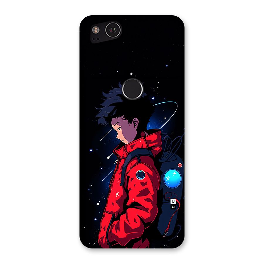 Cute Space Boy Back Case for Google Pixel 2