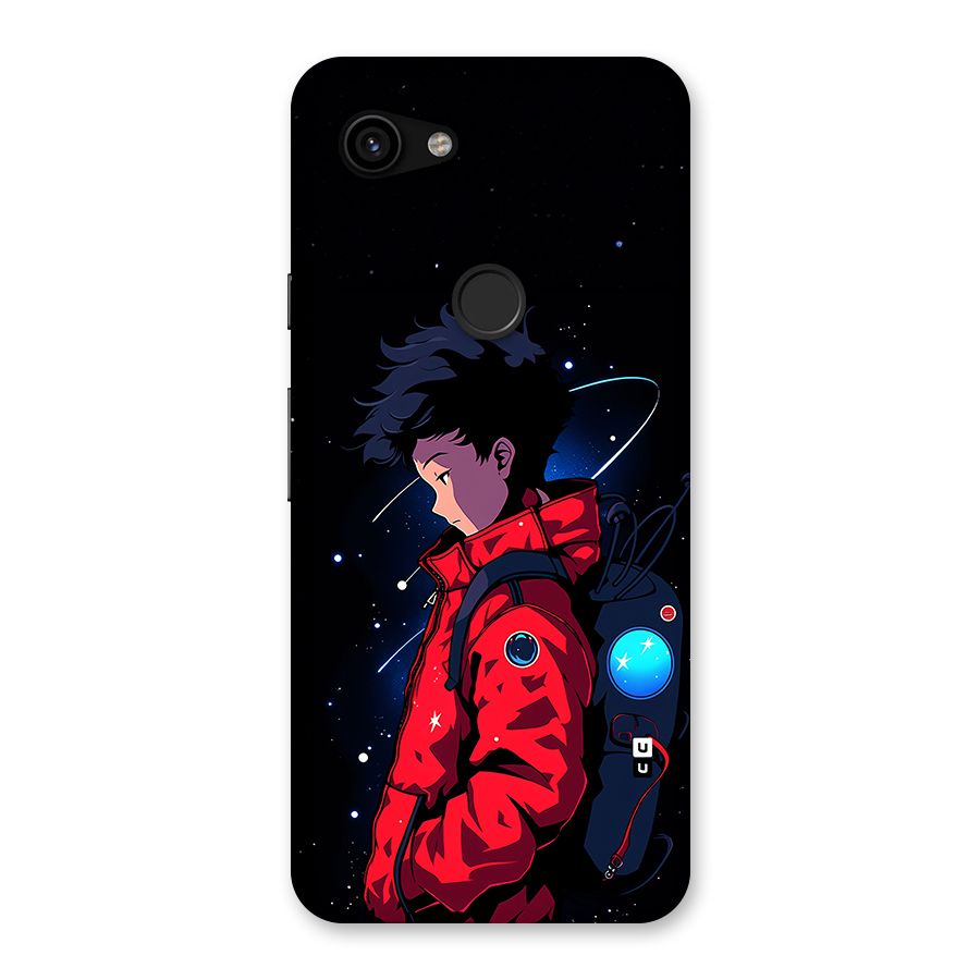 Cute Space Boy Back Case for Google Pixel 3a