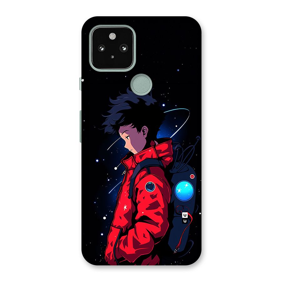 Cute Space Boy Back Case for Google Pixel 5