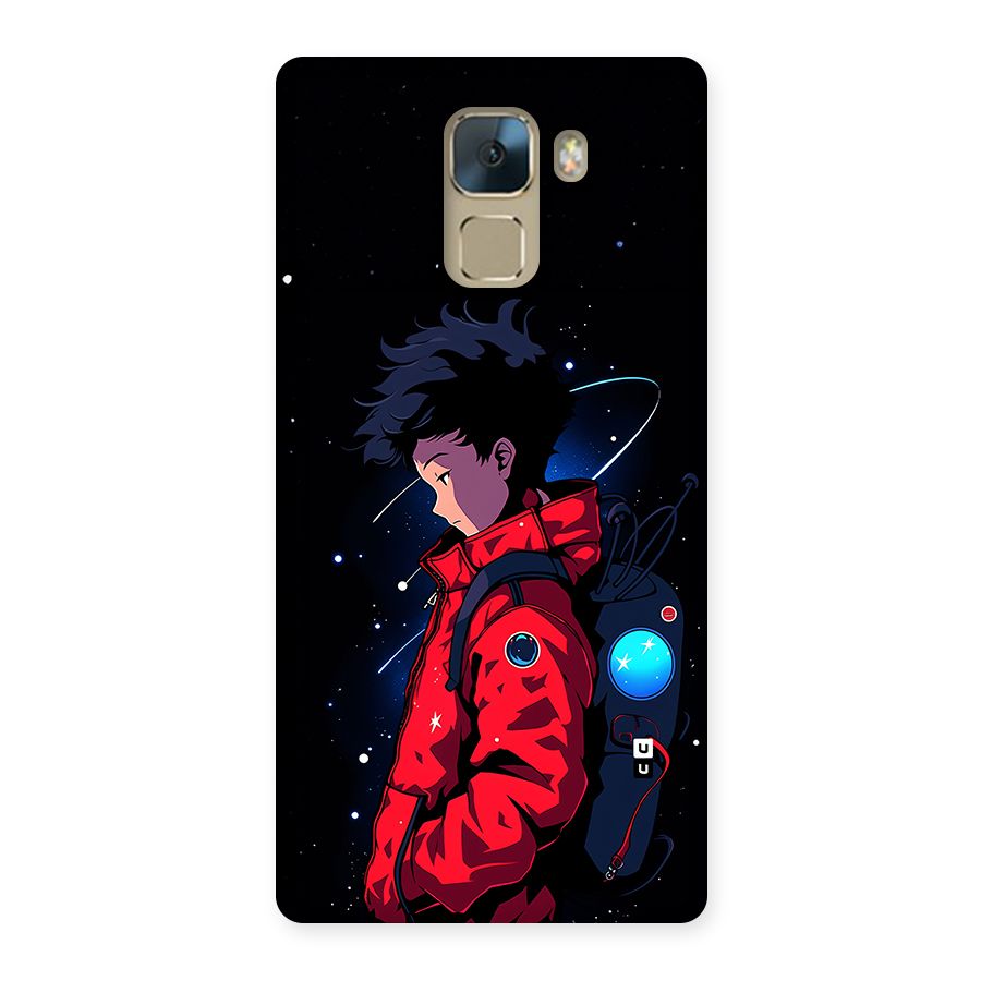 Cute Space Boy Back Case for Honor 7