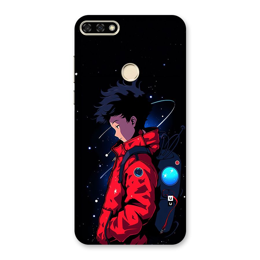 Cute Space Boy Back Case for Honor 7A