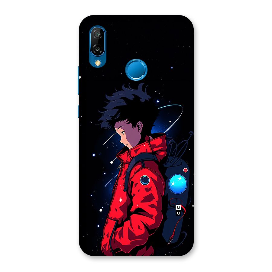 Cute Space Boy Back Case for Huawei P20 Lite