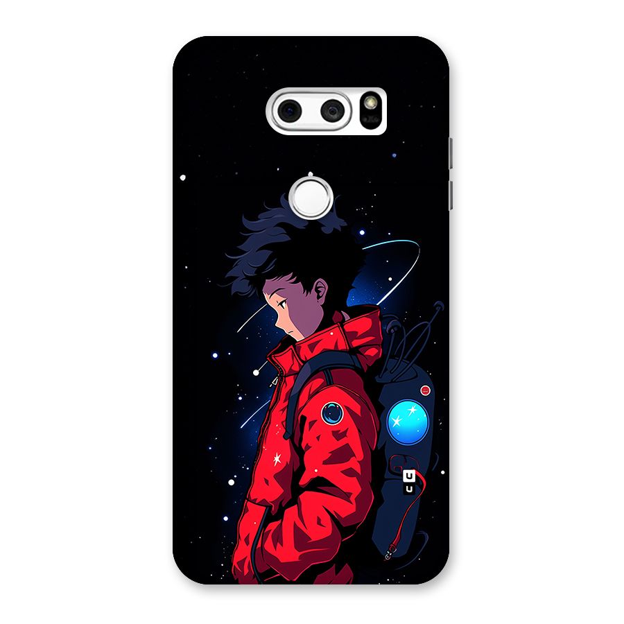 Cute Space Boy Back Case for LG V30