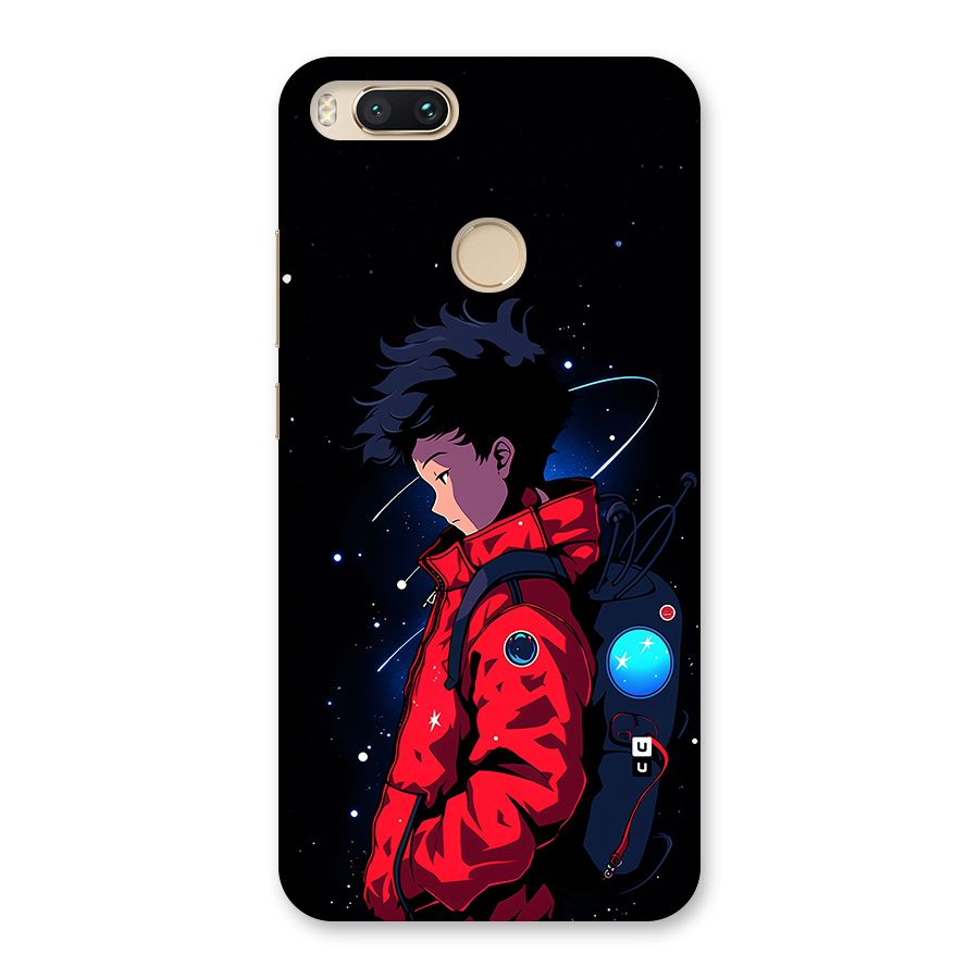 Cute Space Boy Back Case for Mi A1