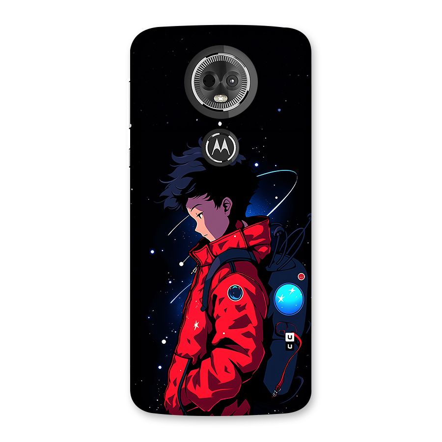 Cute Space Boy Back Case for Moto E5 Plus