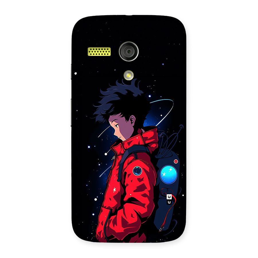 Cute Space Boy Back Case for Moto G