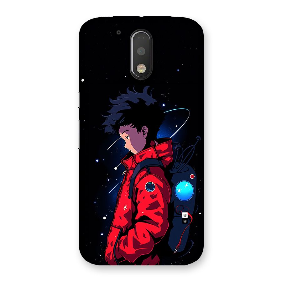 Cute Space Boy Back Case for Moto G4
