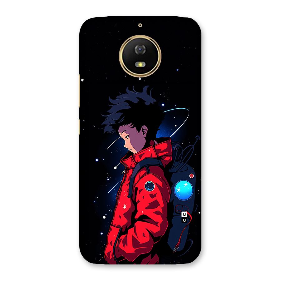 Cute Space Boy Back Case for Moto G5s