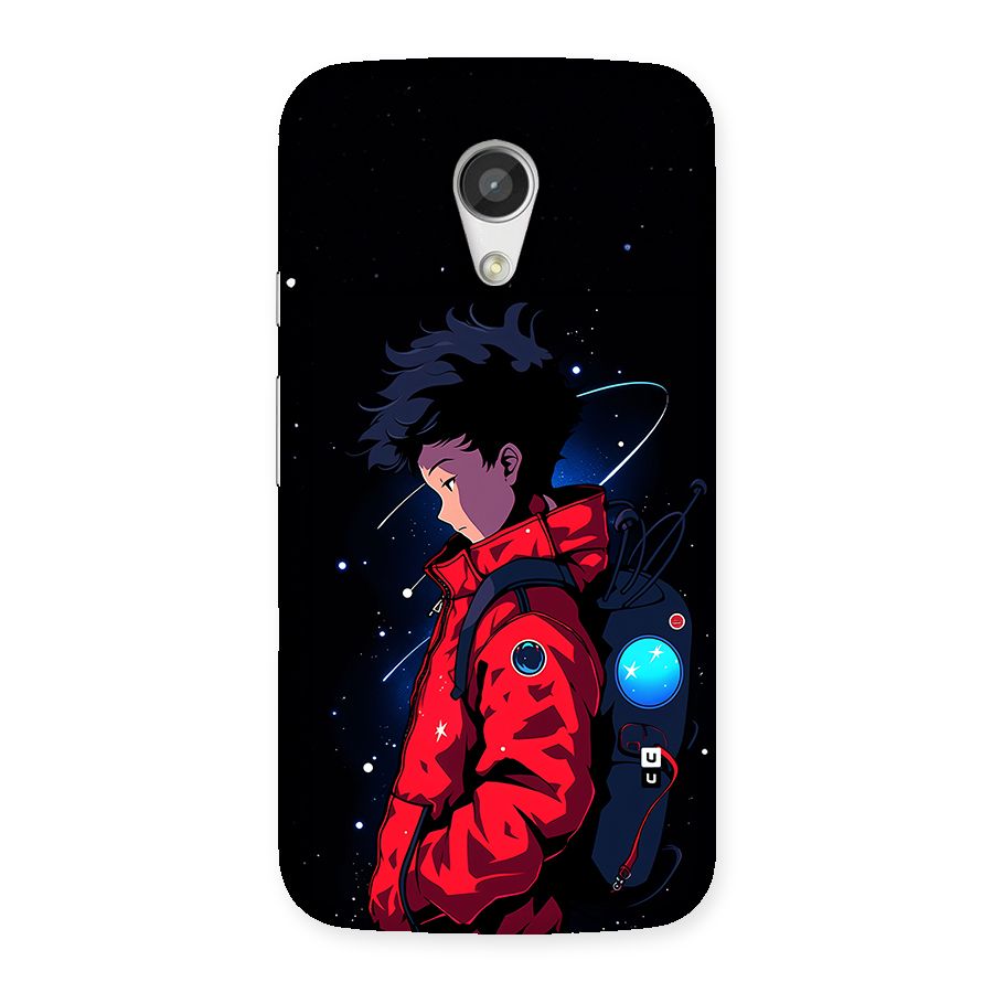 Cute Space Boy Back Case for Moto G 2nd Gen